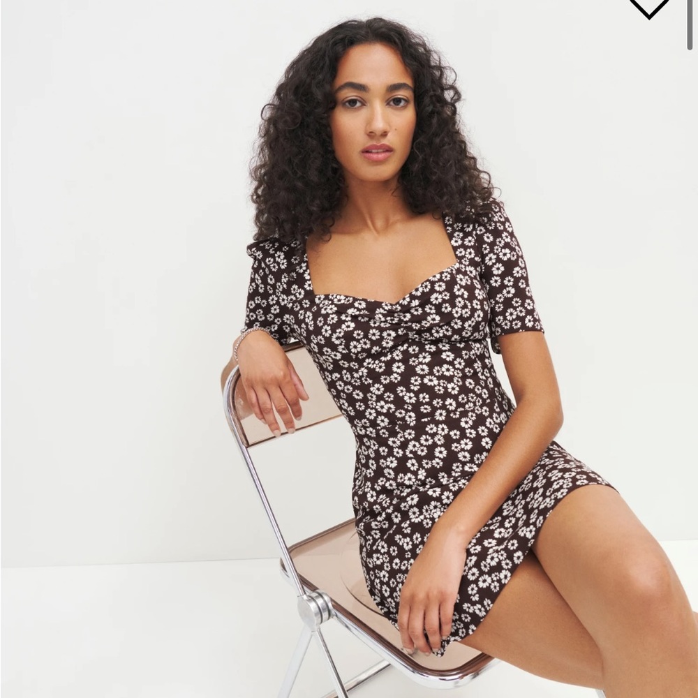 Brittney Brown Floral Reformation Dress